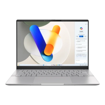 Laptop ASUS VivoBook S 14 OLED M5406KA-PP119, AMD Ryzen AI 7 350, 14 inch, RAM 24GB, SSD 1TB, AMD Radeon 860M, No OS, Neutral Black