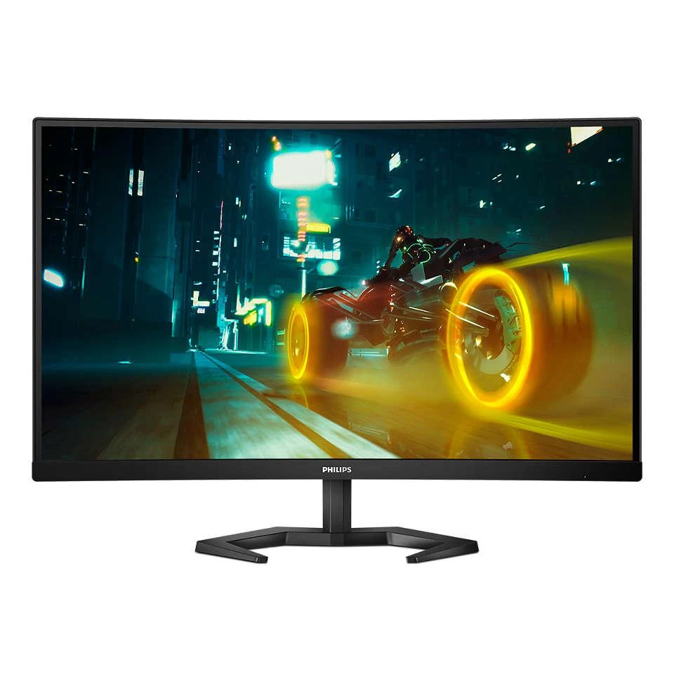 Monitor Gaming Curbat LED VA Philips Evnia 27", Full HD (1920x1080), 165Hz, 1ms MPRT (4ms GTG), 2x HDMI, Display Port, Jack, 27M1C3200VL/00, negru