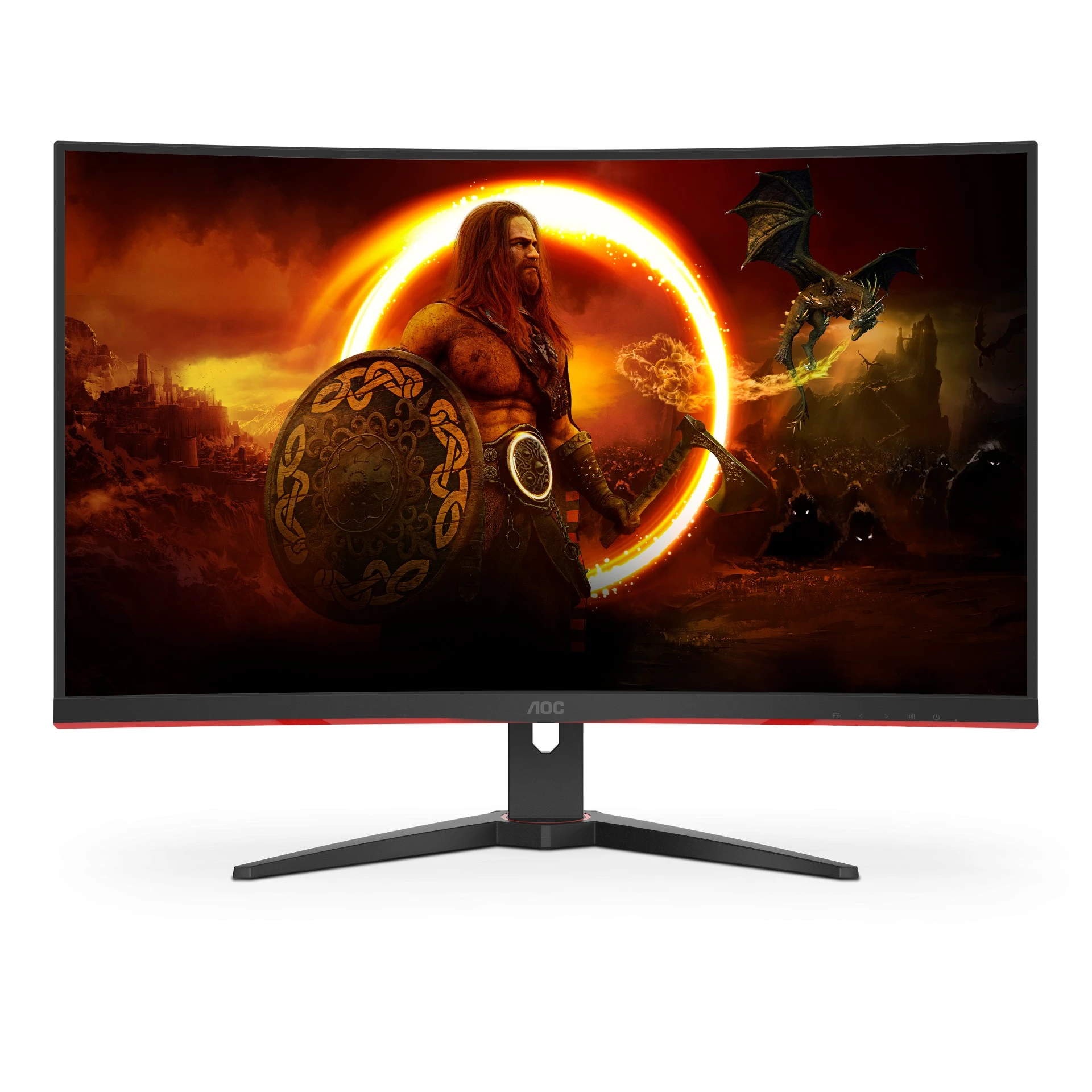 Monitor LED Curbat AOC C32G2ZE 240 Hz
