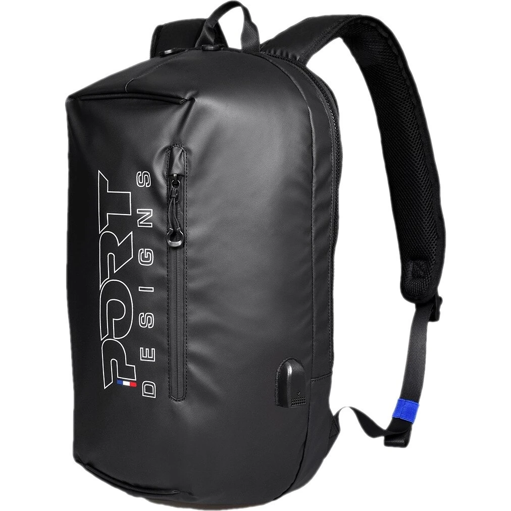 Rucsac laptop Anti-Furt Port Designs Sausalito cu port USB extern, Impermeabil, 13-15.6inch, Negru